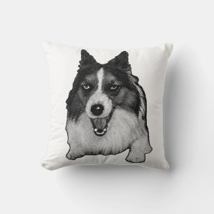 Fireside Corgi Accent Cushion