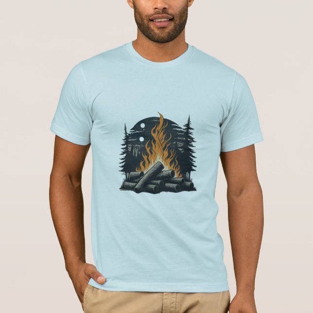 Fireside Stories Sketch Tee (Front)