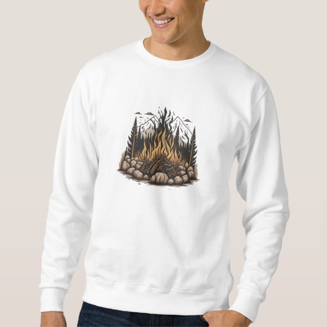 Fireside Tales T-Shirt Sweatshirt (Front)