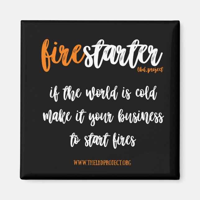 firestarter magnet (Front)