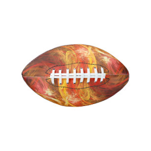 Firestorm Abstract Art American Football