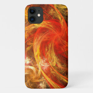 Firestorm Abstract Art iPhone 11 Case