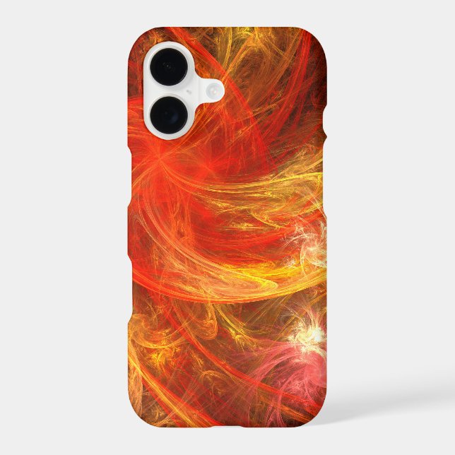 Firestorm Abstract Art iPhone Case (Back)