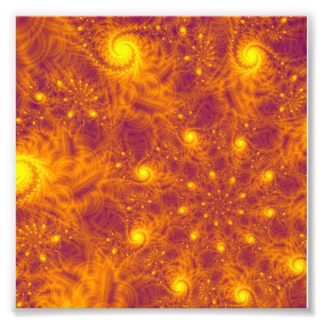 Firestorm  Abstract Art Photo Print (Front)