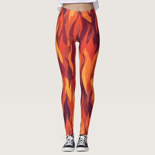 Firestorm Activewear Leggings (Front)