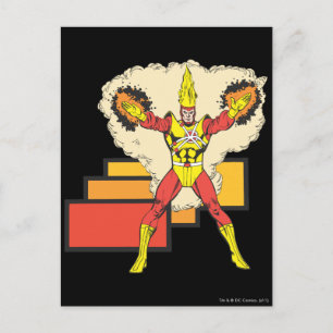 Firestorm In His Element Postcard
