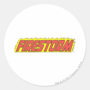 Firestorm Logo Classic Round Sticker