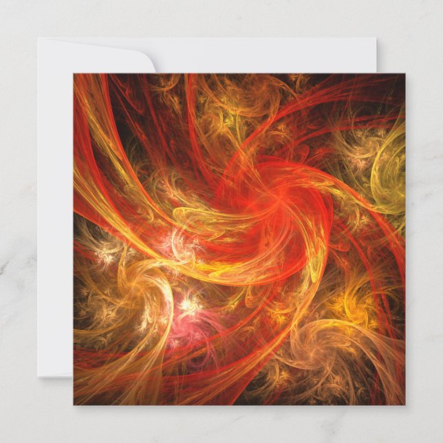 Firestorm Nova Abstract Art (Front)