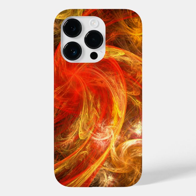 Firestorm Nova Abstract Art Case-Mate iPhone Case (Back)