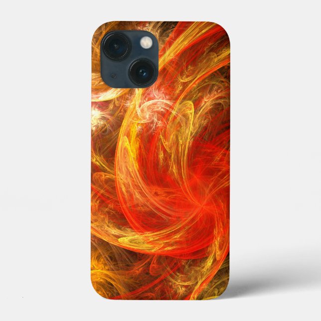 Firestorm Nova Abstract Art Case-Mate iPhone Case (Back)