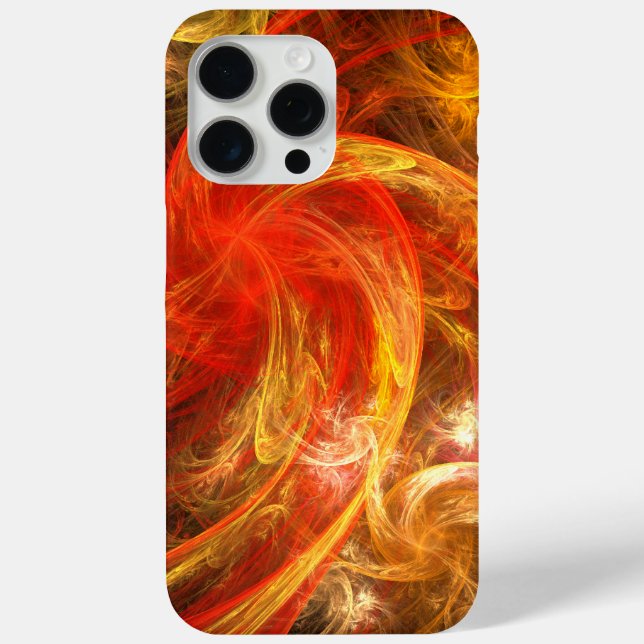 Firestorm Nova Abstract Art Case-Mate iPhone Case (Back)