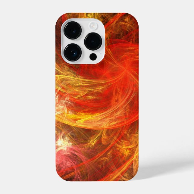 Firestorm Nova Abstract Art iPhone Case (Back)