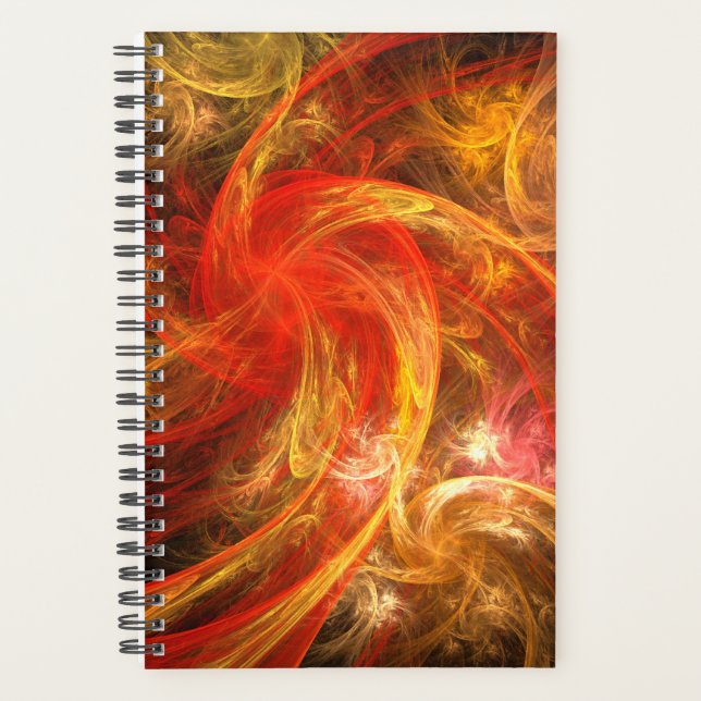 Firestorm Nova Abstract Art Planner (Front)
