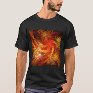 Firestorm Nova Abstract Art T-Shirt