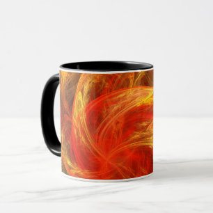 Firestorm Nova Abstract Coffee Mug