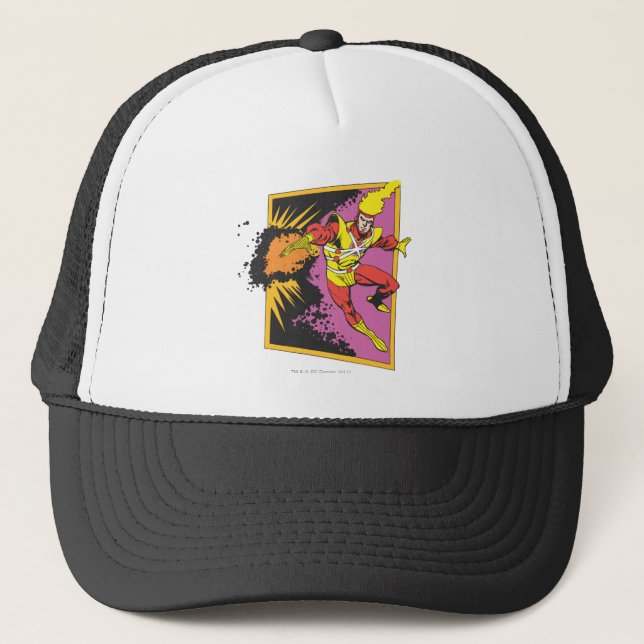 Firestorm Strikes Trucker Hat (Front)