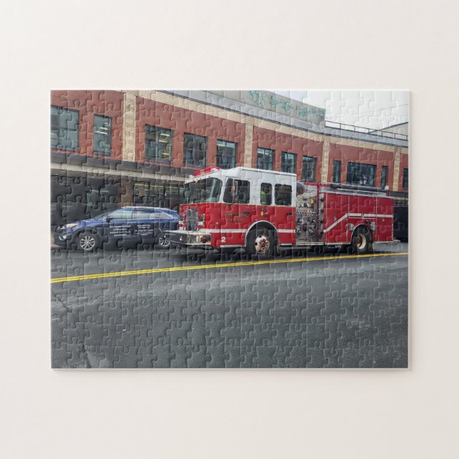 Firetruck Jigsaw Puzzle (Horizontal)