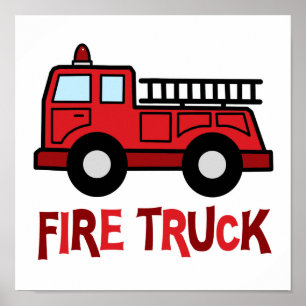Firetruck Poster