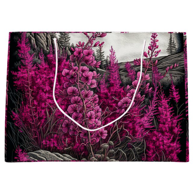 Fireweed 7 large gift bag (Front)