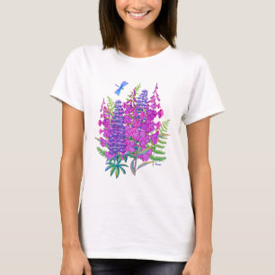Fireweed and Lupine T-Shirt
