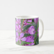 Fireweed flower mug