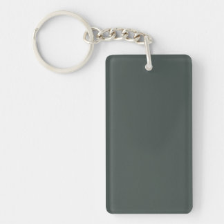 Fireweed & Mountains - Latouche, Alaska Key Ring