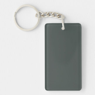 Fireweed & Mountains - Latouche, Alaska Key Ring