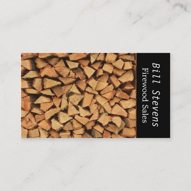 Firewood Business Card (Front)