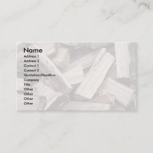 Firewood Business Card