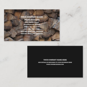 Firewood Business Card