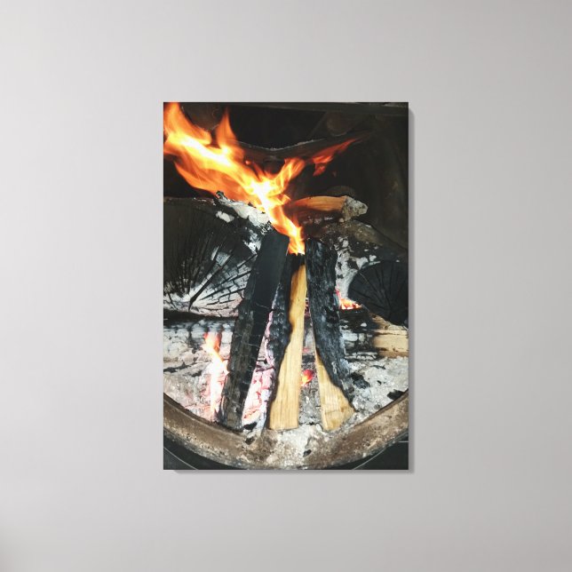 Firewood Canvas Print (Front)