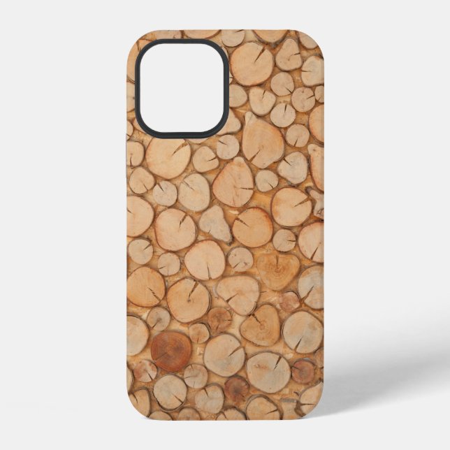 firewood logs iPhone case (Back)