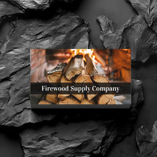 Firewood Supply Company Business Card