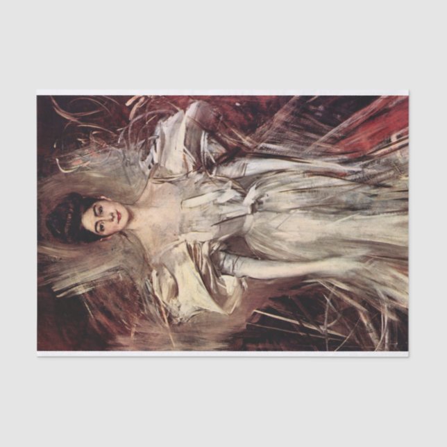 Firework (1890) by Giovanni Boldini Tissue Paper (Front)