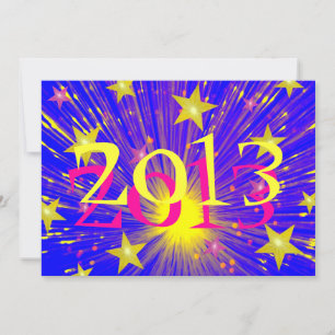 Firework '2013' party  invitation
