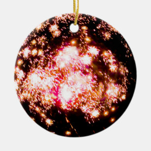 Firework 31 ceramic tree decoration