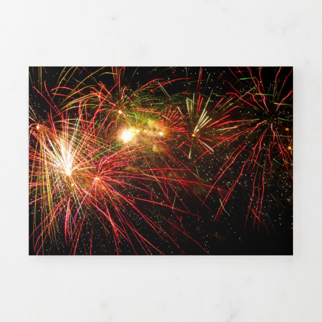 Firework 33 Tri-Fold invitation (Cover)