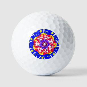 Firework 4th July style Golf Balls