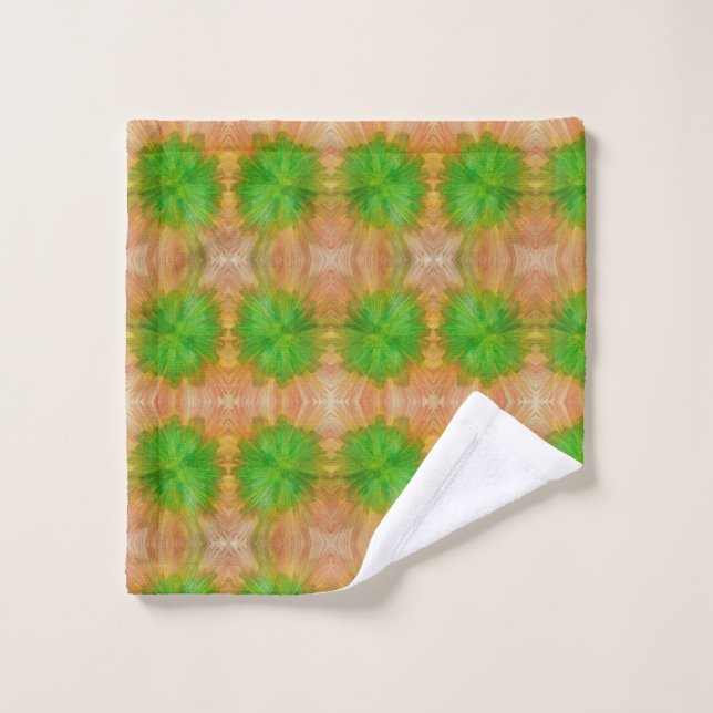 Firework Art Towel Set  (Wash Cloth)