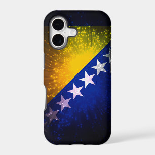 Firework; Bosnia Flag