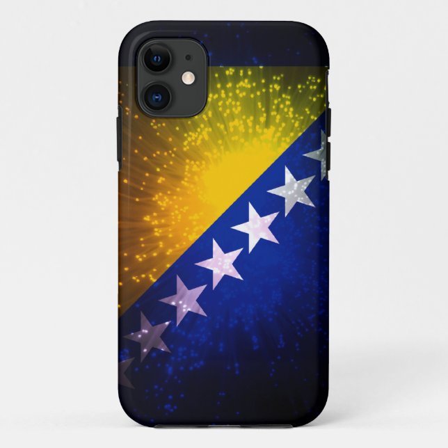 Firework; Bosnia Flag Case-Mate iPhone Case (Back)