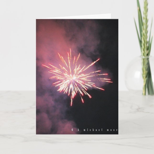 Firework Card (Front)