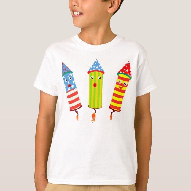 Firework Celebration T-Shirt (Front)