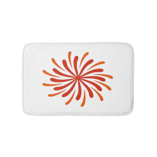 Firework Classic Bath Mat (Front)