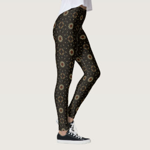 Firework Daisy Tiles Leggings