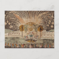 Firework Display in the Place Louis XV