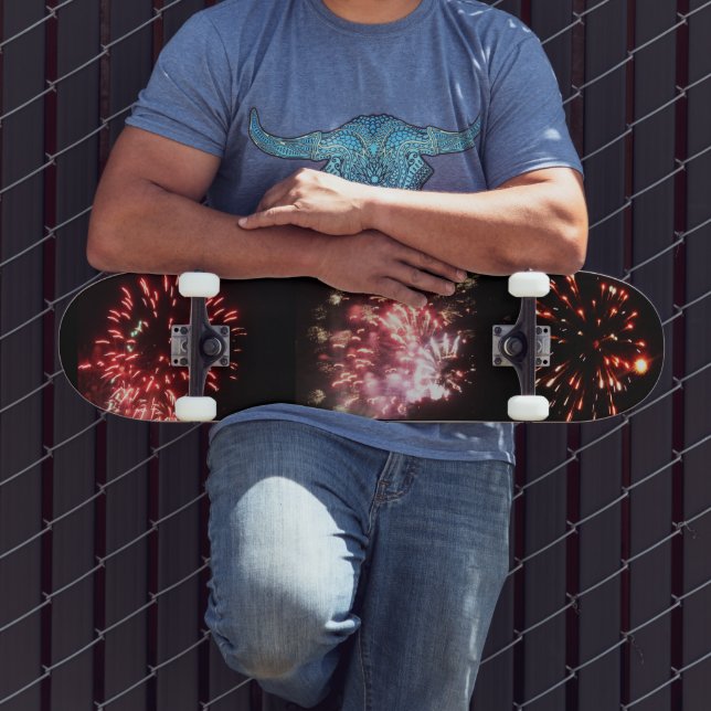 FIREWORK EXPLOSION skateboard (Outdoor 3)