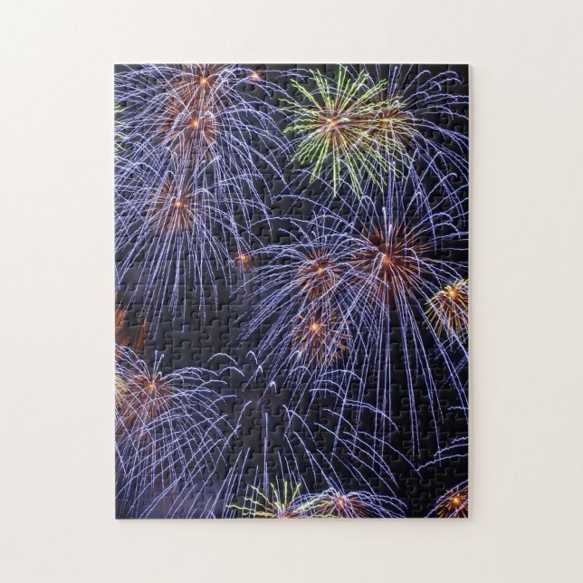 Firework Finale Jigsaw Puzzle (Vertical)