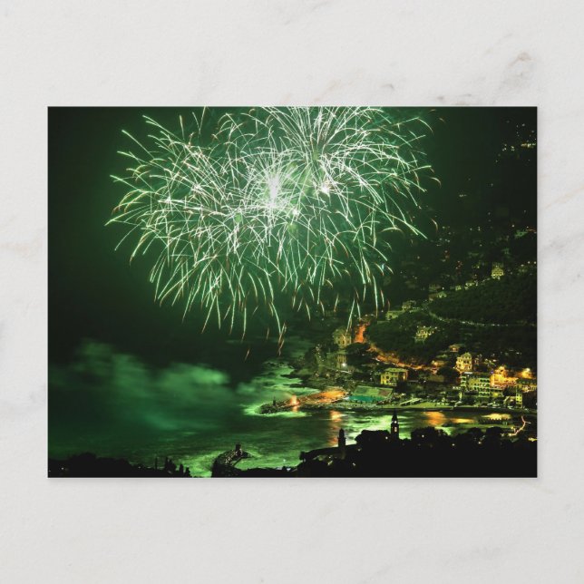Firework in Recco Postcard (Front)