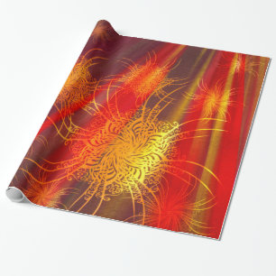 Firework Mandala Wrapping Paper